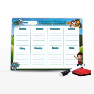 Tablero Semanal Imantado – Paw Patrol