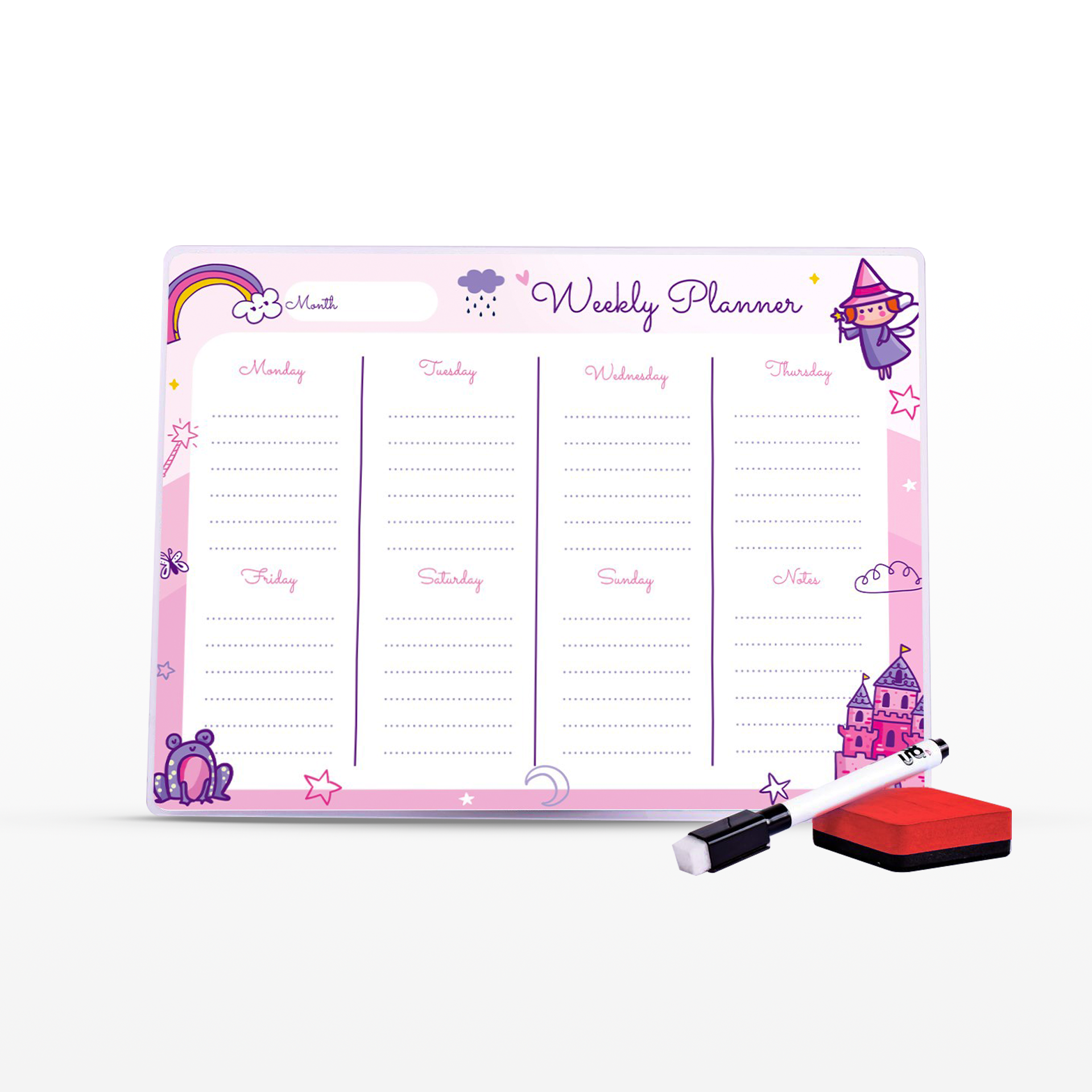 Tablero Semanal Imantado – Hada