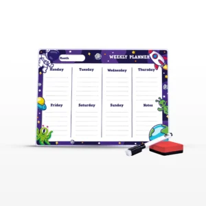 Tablero Semanal Imantado – Astronauta